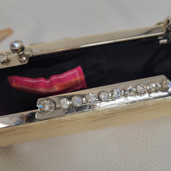 Expressions Nyc Rhinestones fabric clutch bag - Picture 7 of 10